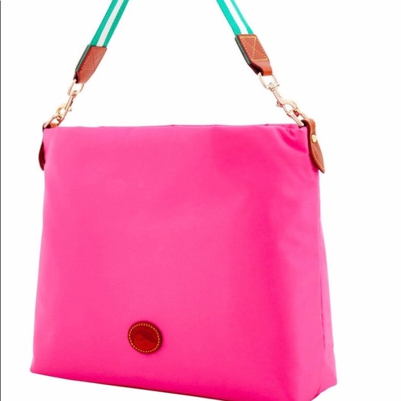 Dooney & Bourke Handbags - Dooney & Bourke Fuchsia Extra Large Sac